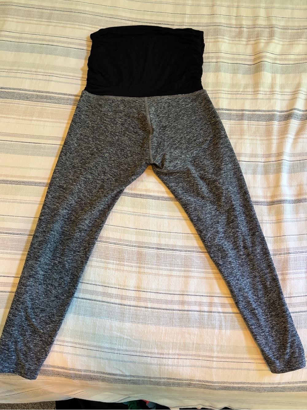 Beyond the Bump Gray Maternity Leggings
